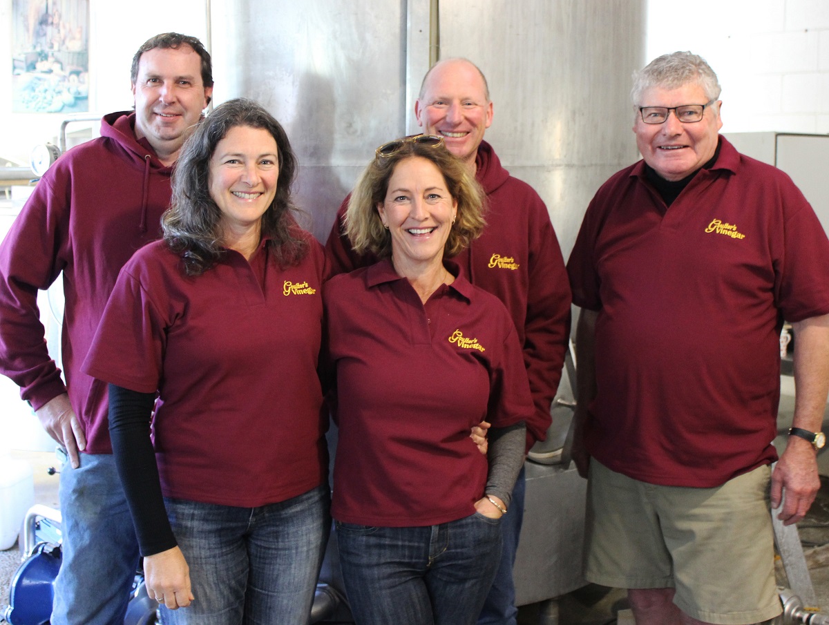 Meet the Goulter's team from left; Geoff, Belinda, Trish, Charlie and Tim